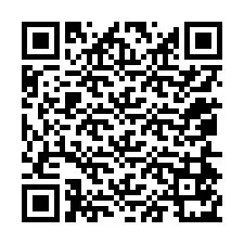 QR Code สำหรับหมายเลขโทรศัพท์ +12054571018