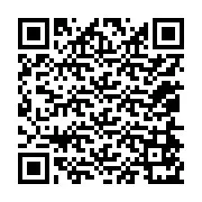 Codice QR per il numero di telefono +12054571019