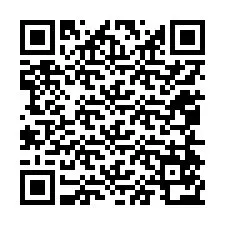 Código QR para número de teléfono +12054572422