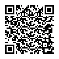 Codice QR per il numero di telefono +12054572427