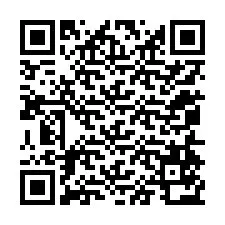 QR код за телефонен номер +12054572514