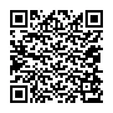 QR-code voor telefoonnummer +12054573133