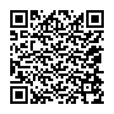 QR-код для номера телефона +12054574138