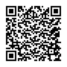 Codice QR per il numero di telefono +12054574139
