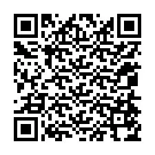 QR kód a telefonszámhoz +12054574140