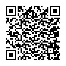 QR код за телефонен номер +12054575586