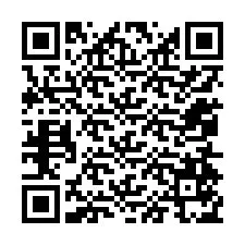 QR Code pour le numéro de téléphone +12054575587