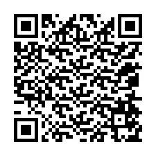 QR код за телефонен номер +12054575588