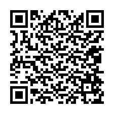 QR код за телефонен номер +12054575592