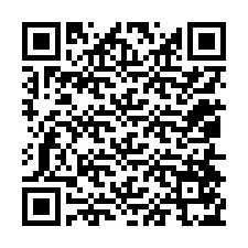 Código QR para número de teléfono +12054575649