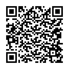 QR-код для номера телефона +12054575652