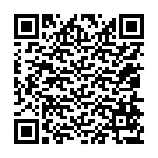 Código QR para número de telefone +12054577549