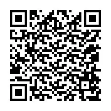 QR-koodi puhelinnumerolle +12054577558