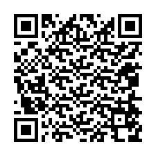 QR-koodi puhelinnumerolle +12054578412