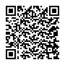 QR kód a telefonszámhoz +12054578414