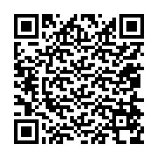 Código QR para número de telefone +12054578416