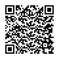 Código QR para número de telefone +12054578426