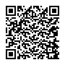 Código QR para número de teléfono +12054581202