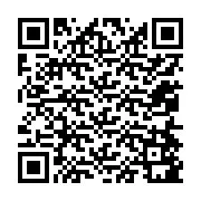 QR kód a telefonszámhoz +12054581207