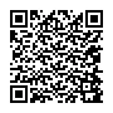 QR-koodi puhelinnumerolle +12054581212