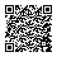 QR kód a telefonszámhoz +12054586764