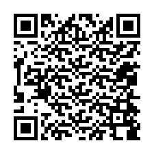 Código QR para número de teléfono +12054588067