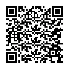 Kode QR untuk nomor Telepon +12054598393