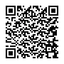 QR-Code für Telefonnummer +12054598402