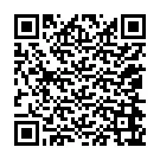 Código QR para número de telefone +12054667098