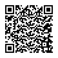 Código QR para número de teléfono +12054667103