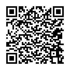 Codice QR per il numero di telefono +12054668997