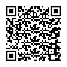 Kod QR dla numeru telefonu +12054670002