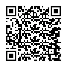 Código QR para número de telefone +12054677297