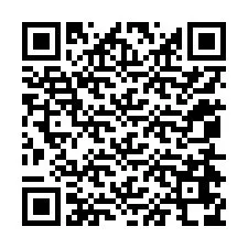 Código QR para número de telefone +12054678180