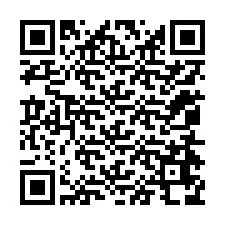 Código QR para número de teléfono +12054678181