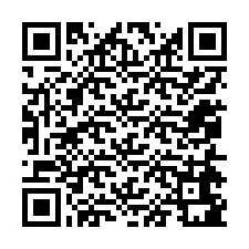 QR-code voor telefoonnummer +12054681817