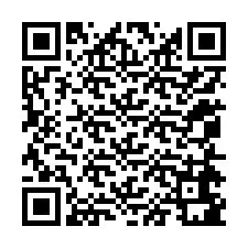 QR код за телефонен номер +12054681820