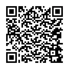 Código QR para número de teléfono +12054681823