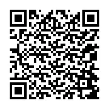 QR-code voor telefoonnummer +12054687250