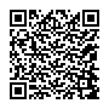 Codice QR per il numero di telefono +12054687251