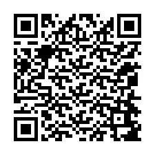 QR Code สำหรับหมายเลขโทรศัพท์ +12054687254