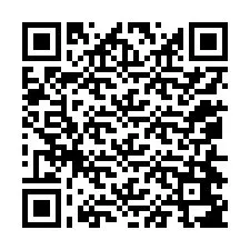 QR-Code für Telefonnummer +12054687258