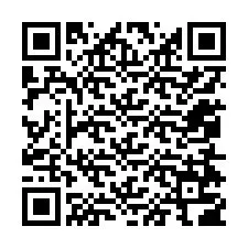 Kode QR untuk nomor Telepon +12054706487