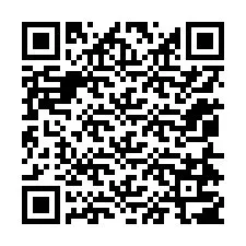 Código QR para número de teléfono +12054707105