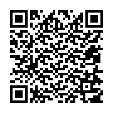 QR kód a telefonszámhoz +12054707107