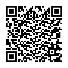 QR kód a telefonszámhoz +12054707500