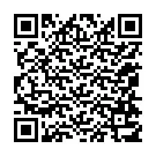 QR-код для номера телефона +12054717574