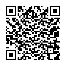 Kode QR untuk nomor Telepon +12054718485