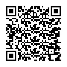 Código QR para número de telefone +12054718486