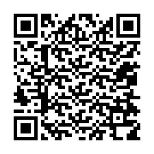 Código QR para número de teléfono +12054718487